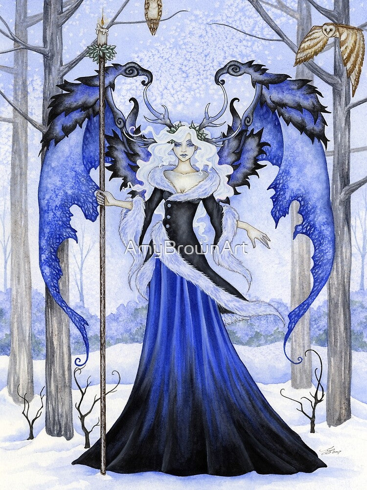 The Winter Guardian by AmyBrownArt