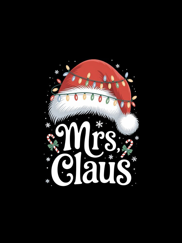 Mr and Mrs Claus Couples Matching Christmas Pajamas Santa by VENOM0RIOT