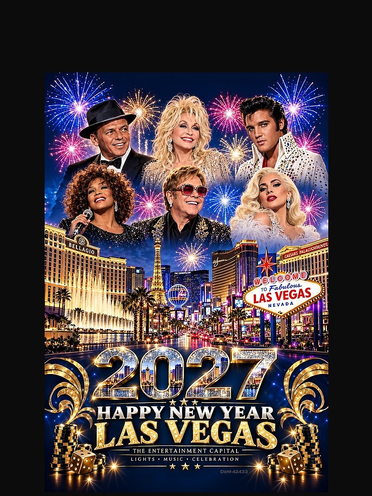 2027 HAPPY NEAR YEAR LAS VEGAS by DBM Photo Art 1
