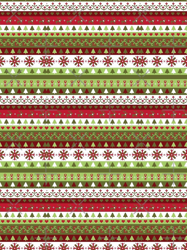 Seamless cute christmas pattern - Muzozumi No.003 by mabanda