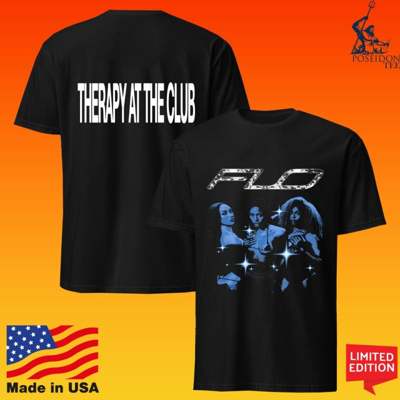 Flo Therapy At The Club Black Homage Unisex
