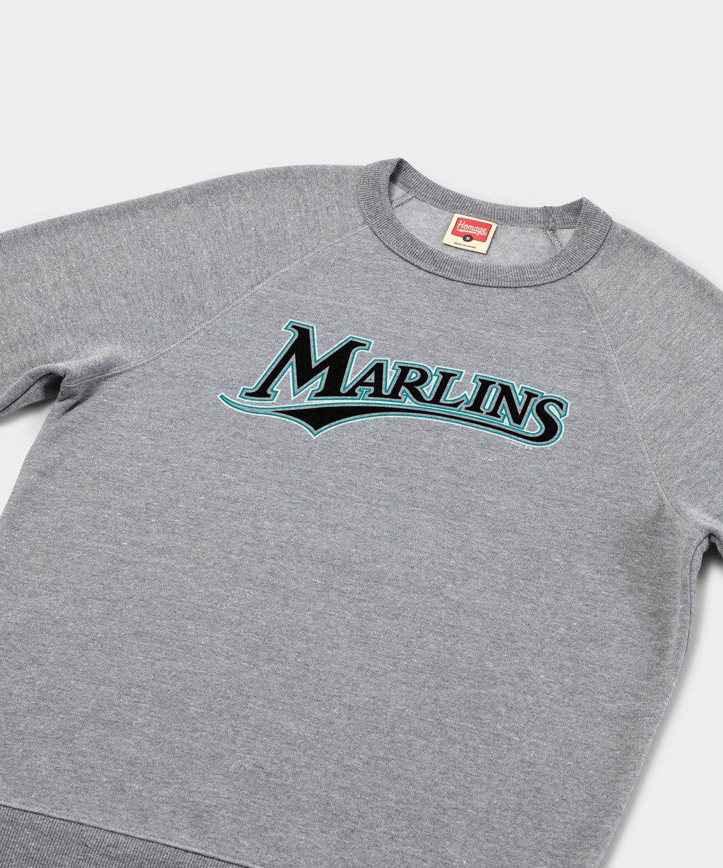 Florida Marlins Jersey Logo '93 Crewneck Unisex