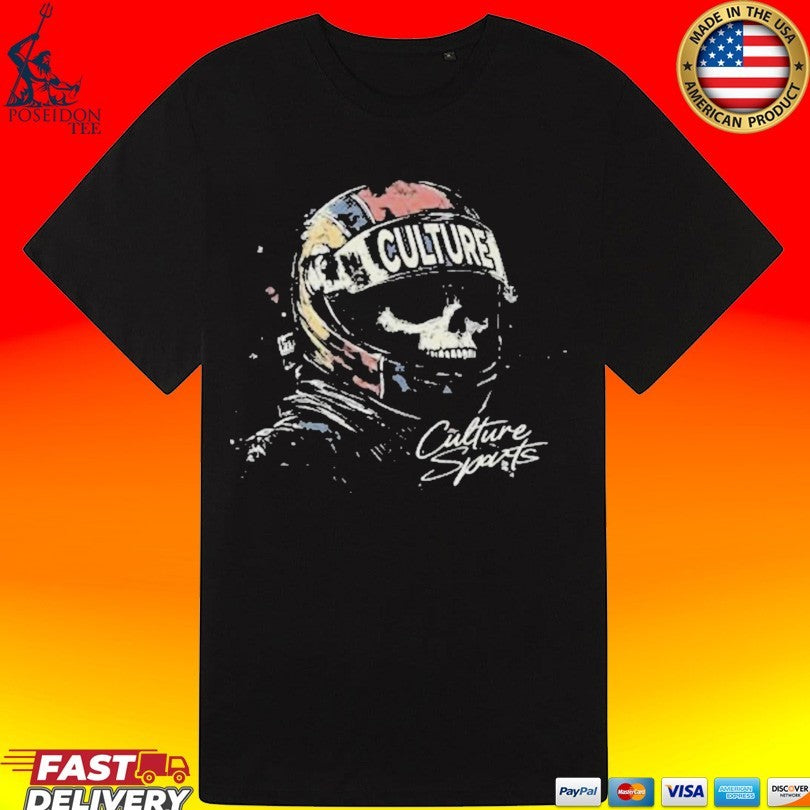 For The Culture Culture Sports Racer Skull Unisex