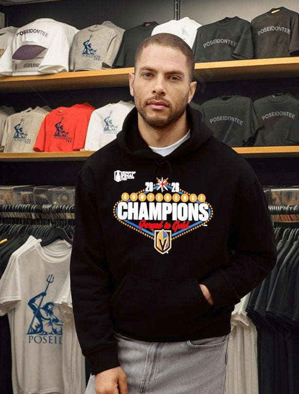 Forged In Gold Vegas Golden Knights 2026 Nhl Western Conference Champions Hometown