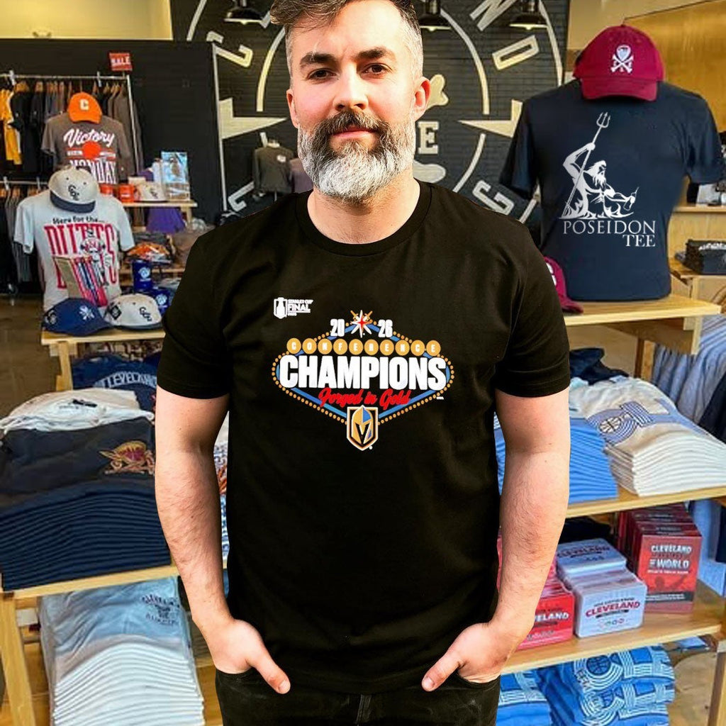 Forged In Gold Vegas Golden Knights 2026 Nhl Western Conference Champions Hometown