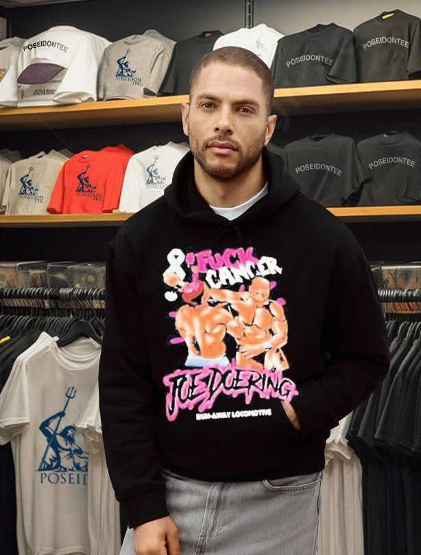 Fuck Cancer Joe Doering Run Away Locomotne Unisex