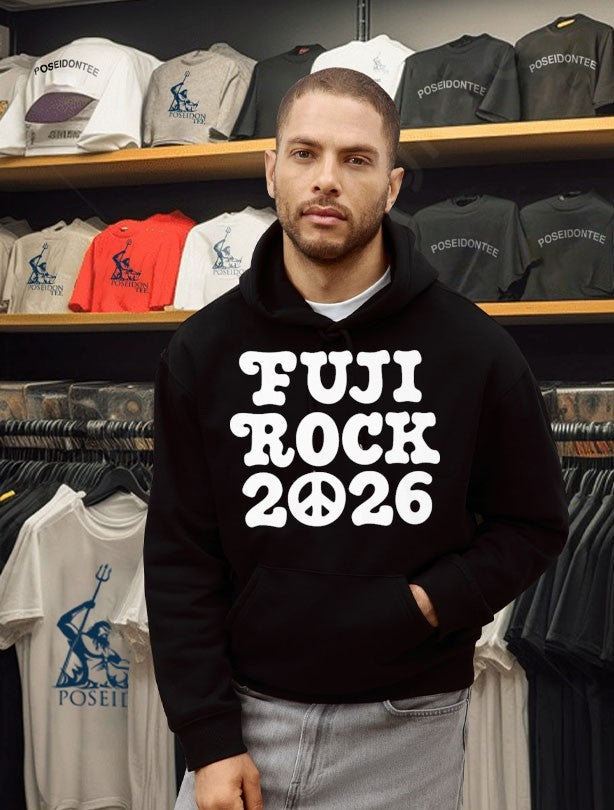 Fuji Rock 2026 Retro Peace Music Festival Unisex