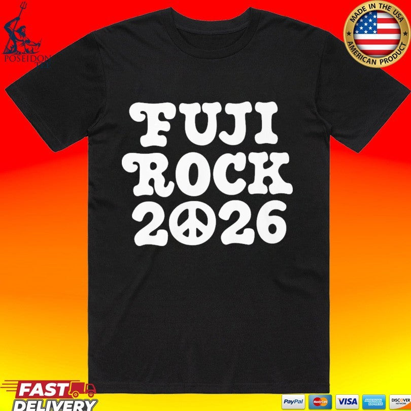 Fuji Rock 2026 Retro Peace Music Festival Unisex