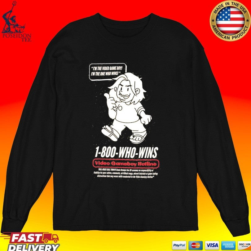 Game Grumps I’m The Video Game Boy I’m The One Who Wins Videogame Boy Hotline Unisex