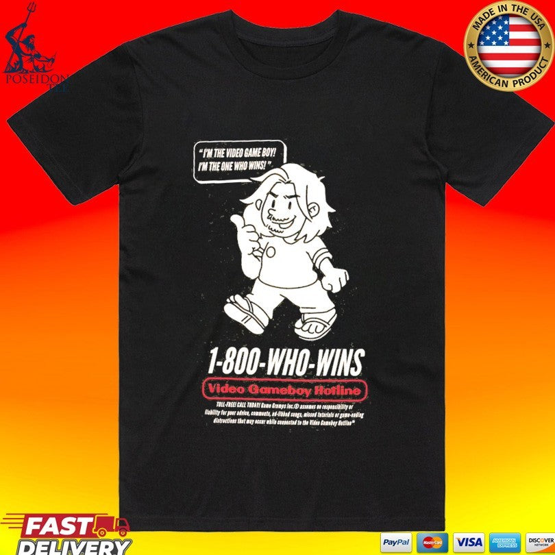 Game Grumps I’m The Video Game Boy I’m The One Who Wins Videogame Boy Hotline Unisex