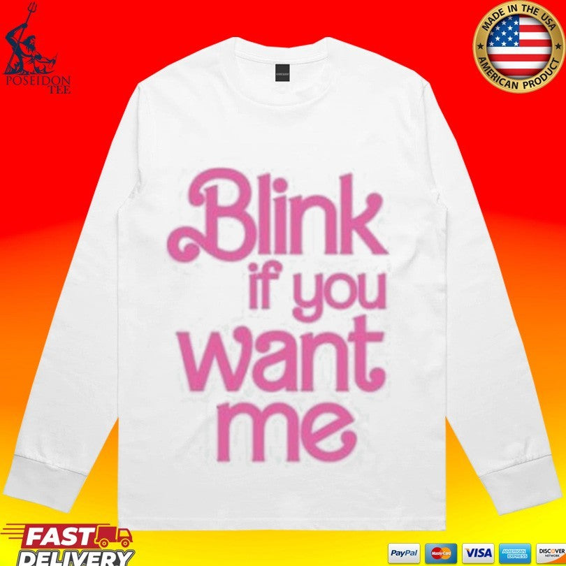 Gammin Threads Blink If You Want Me Unisex
