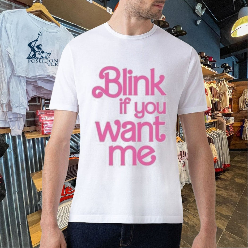 Gammin Threads Blink If You Want Me Unisex