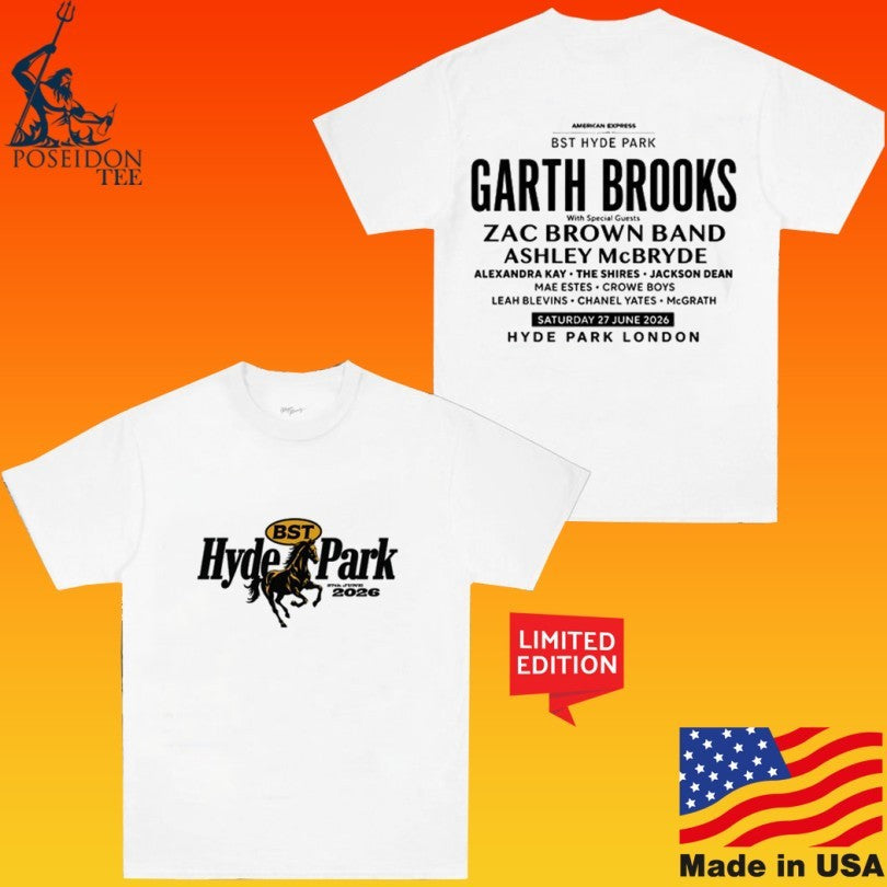 Garth Brooks Bst Hyde Park 2026 Unisex