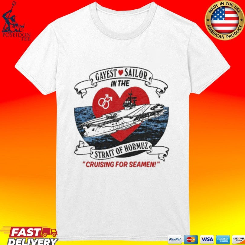 Gayest Sailor Strait Of Hormuz Pride Navy Unisex