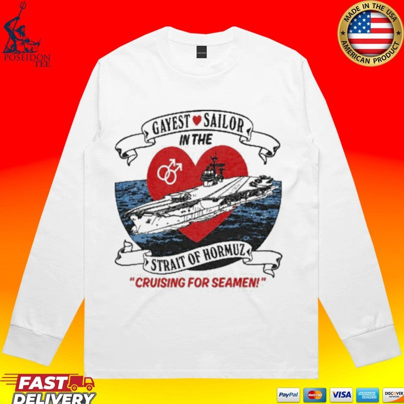 Gayest Sailor Strait Of Hormuz Pride Navy Unisex