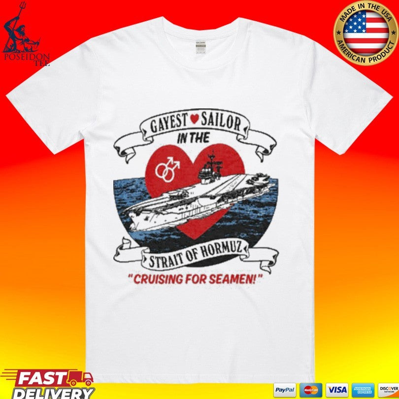Gayest Sailor Strait Of Hormuz Pride Navy Unisex