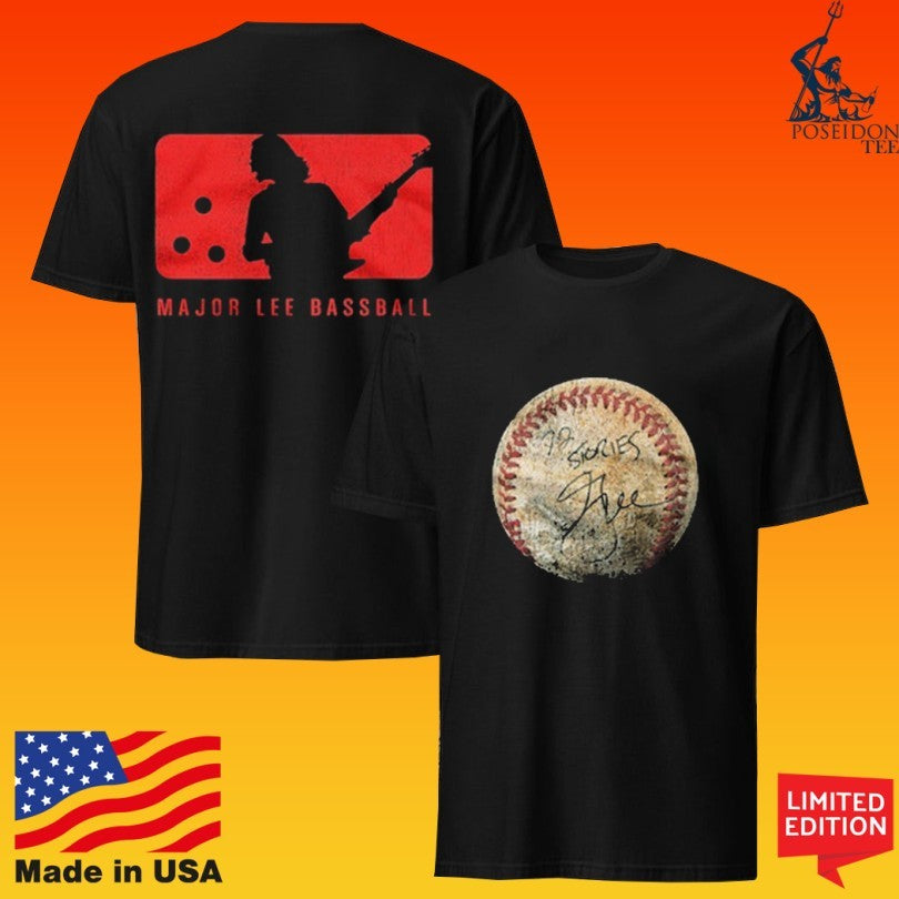 Geddy Lee 72 Stories Major Lee Baseball Unisex