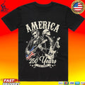 George Washington Lincoln Playing Guitar 250 Years Unisex