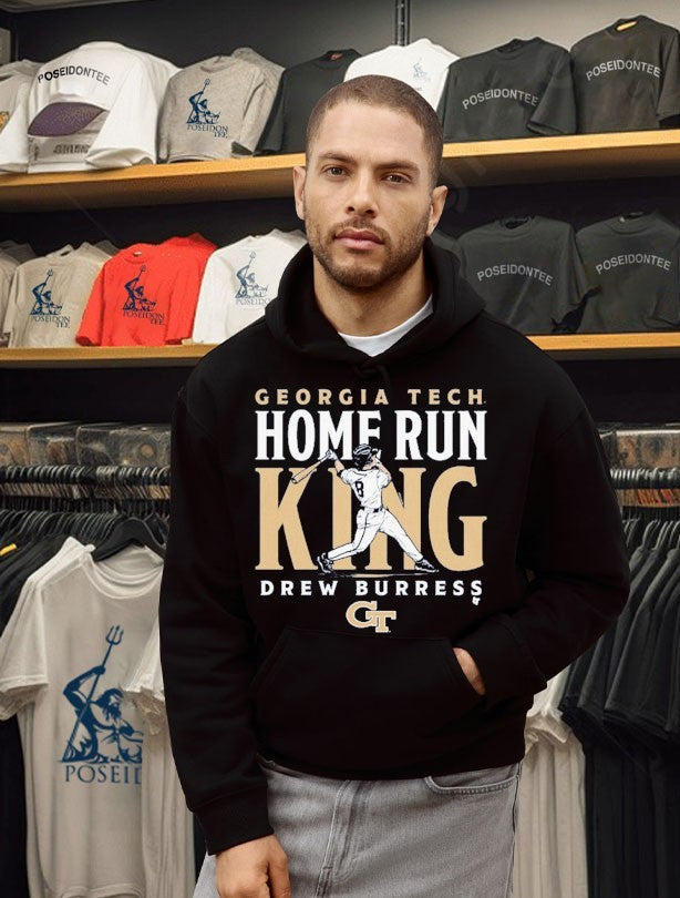 Georgia Tech Baseball Drew Burress Home Run King Unisex