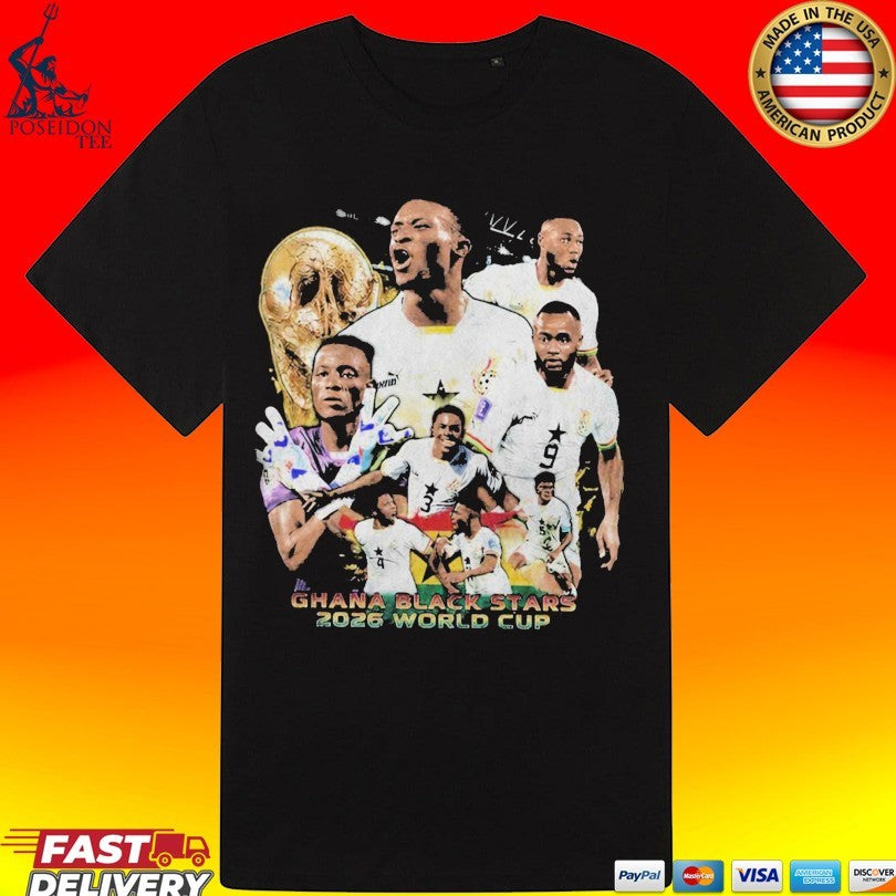 Ghana Black Stars World Cup 2026 Unisex