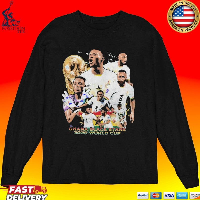 Ghana Black Stars World Cup 2026 Unisex
