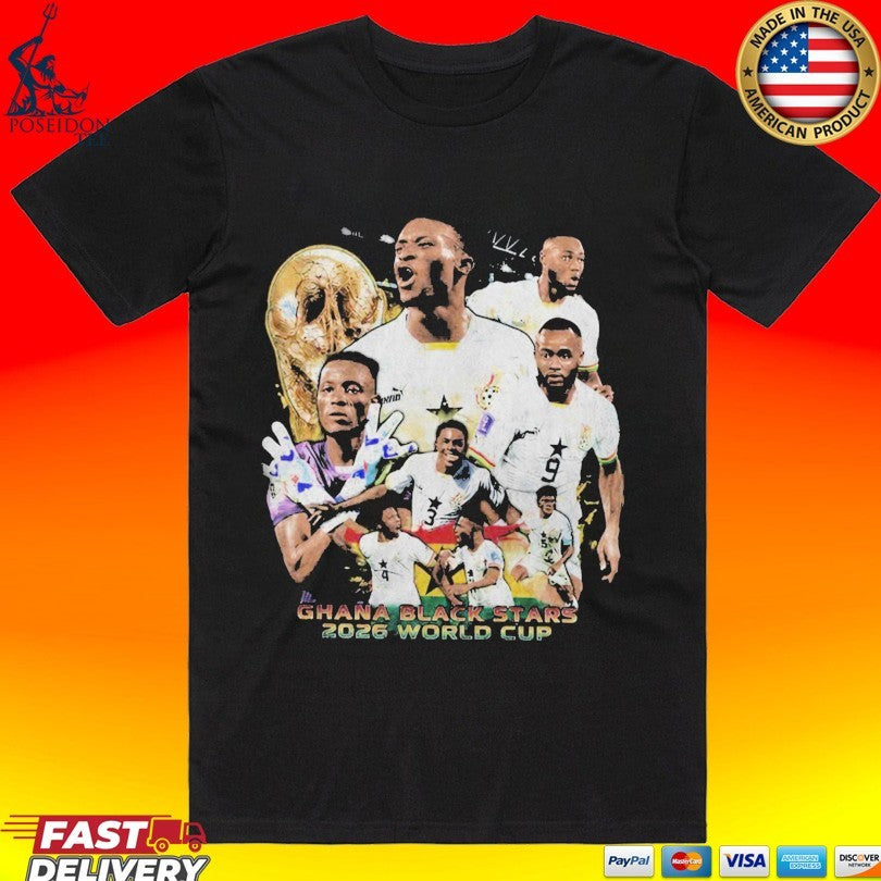 Ghana Black Stars World Cup 2026 Unisex