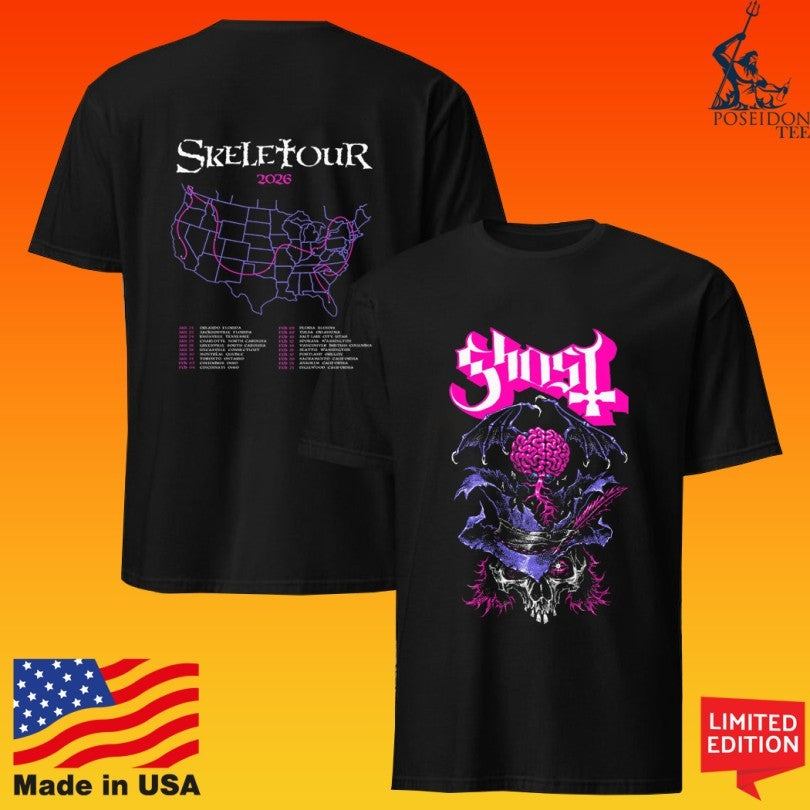 Ghost Bat In The Brain Na26 Itin Skeletour Unisex