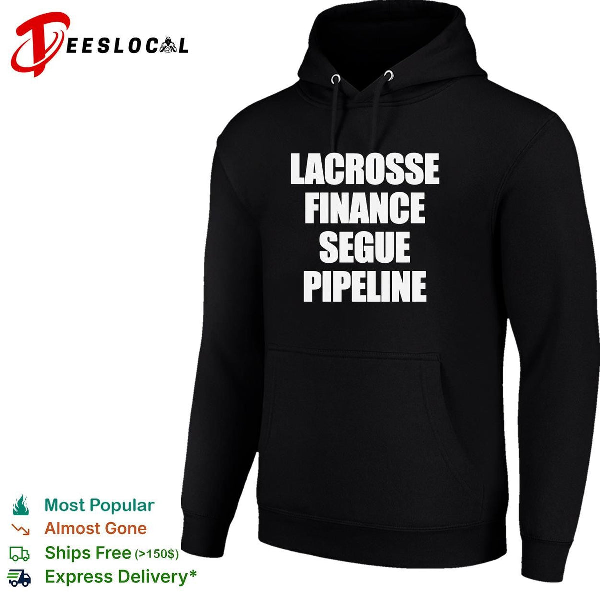 Lacrosse Finance Segue Pipeline shirt Unisex