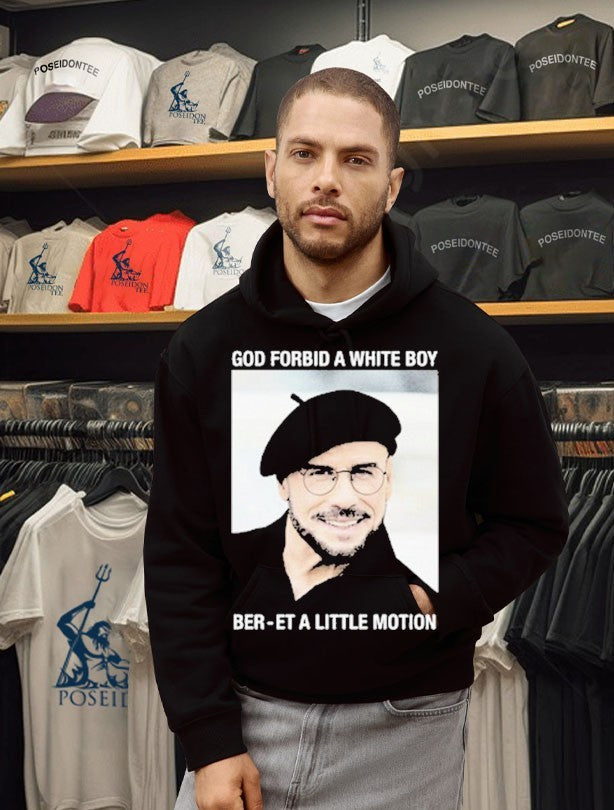 God Forbid A White Boy Beret A Little Motion Unisex
