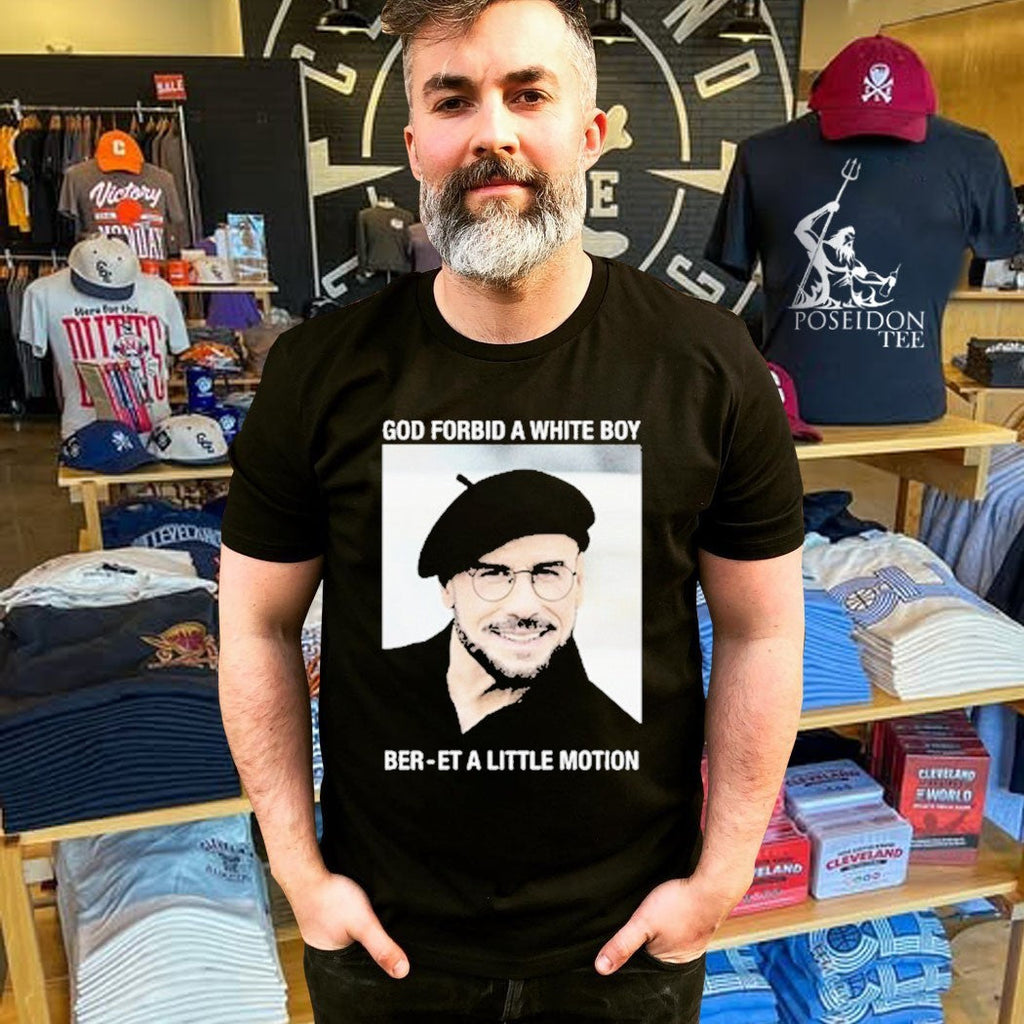 God Forbid A White Boy Beret A Little Motion Unisex