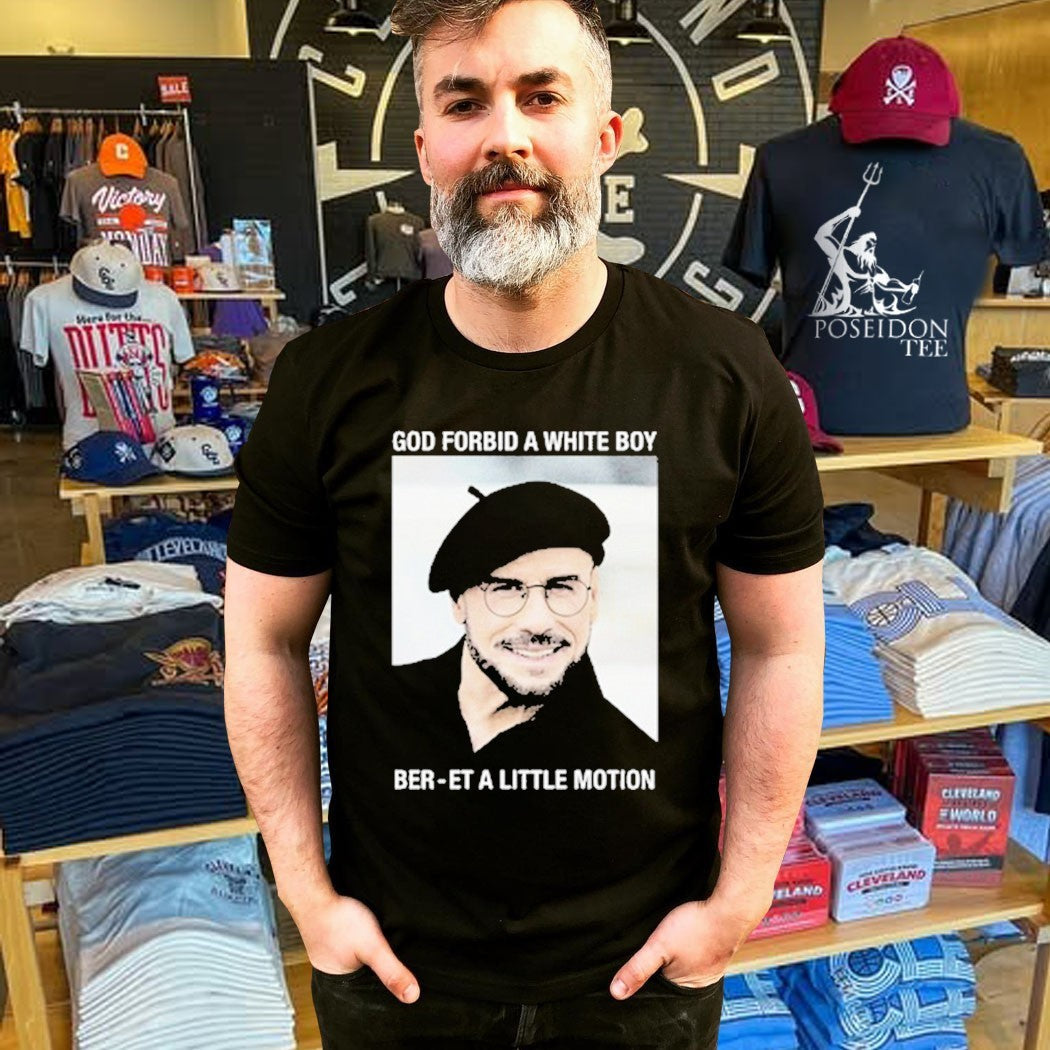 God Forbid A White Boy Beret A Little Motion Unisex