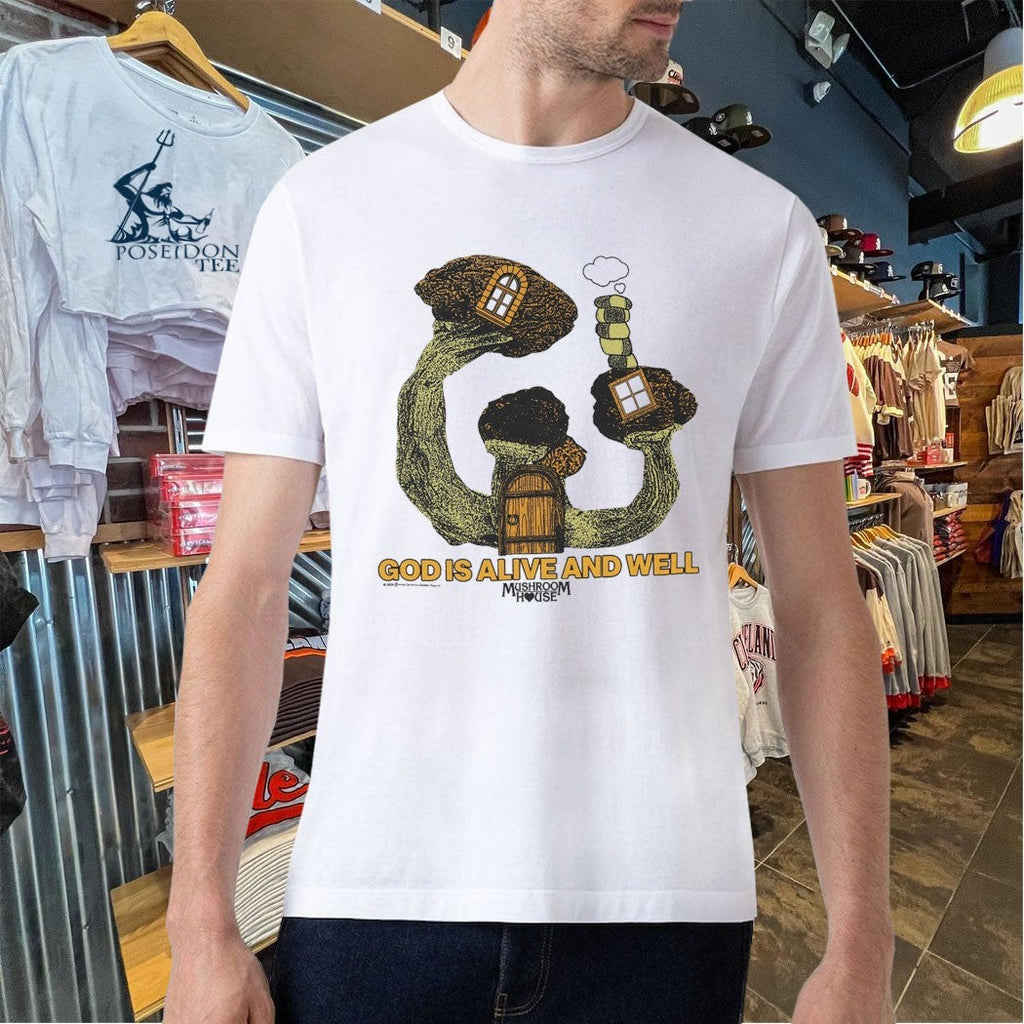 God Is Alive And Well Mushroom House Unisex