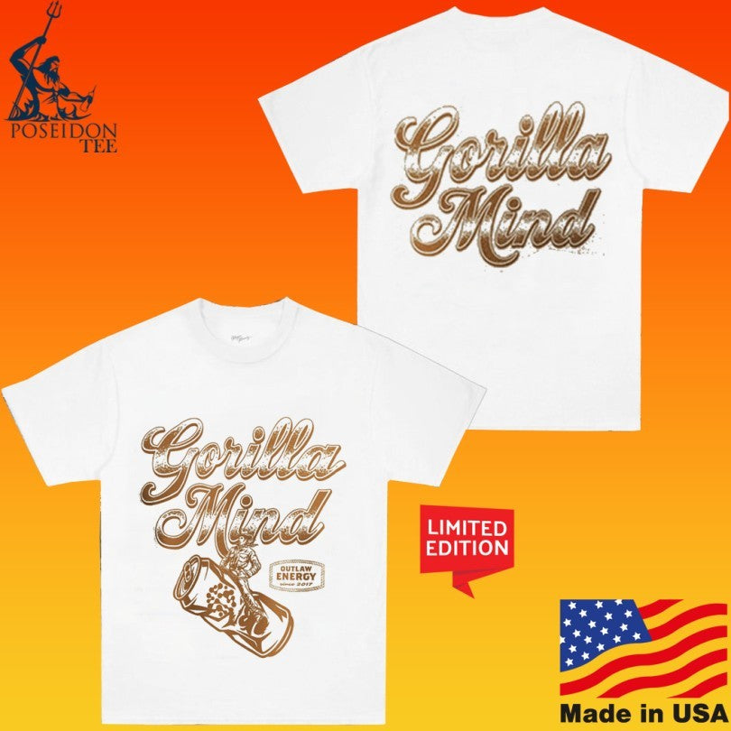Gorilla Mind Outlaw Energy Since 2017 Unisex