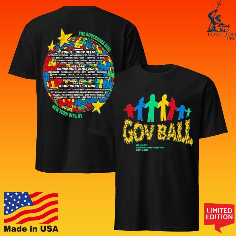 Gov Ball The Governors Ball New York City Nyc 2026 Unisex
