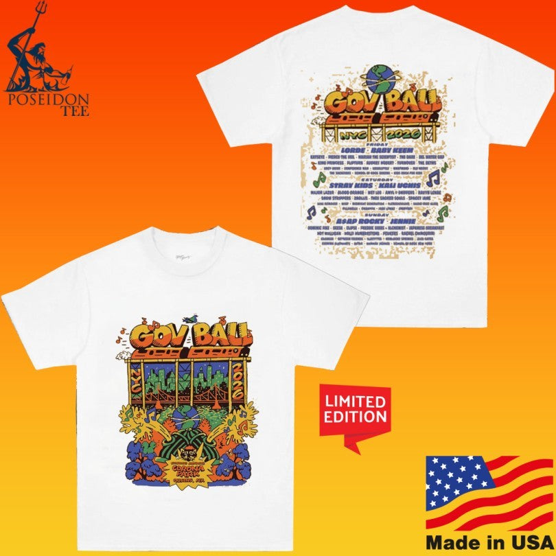 Governors Ball Aa X Marte X Gb Lineup Unisex