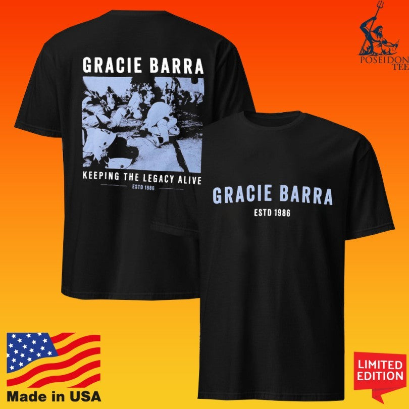Gracie Barra Wear Rio Roots Keeping The Legacy Alive Esto 1988 Unisex