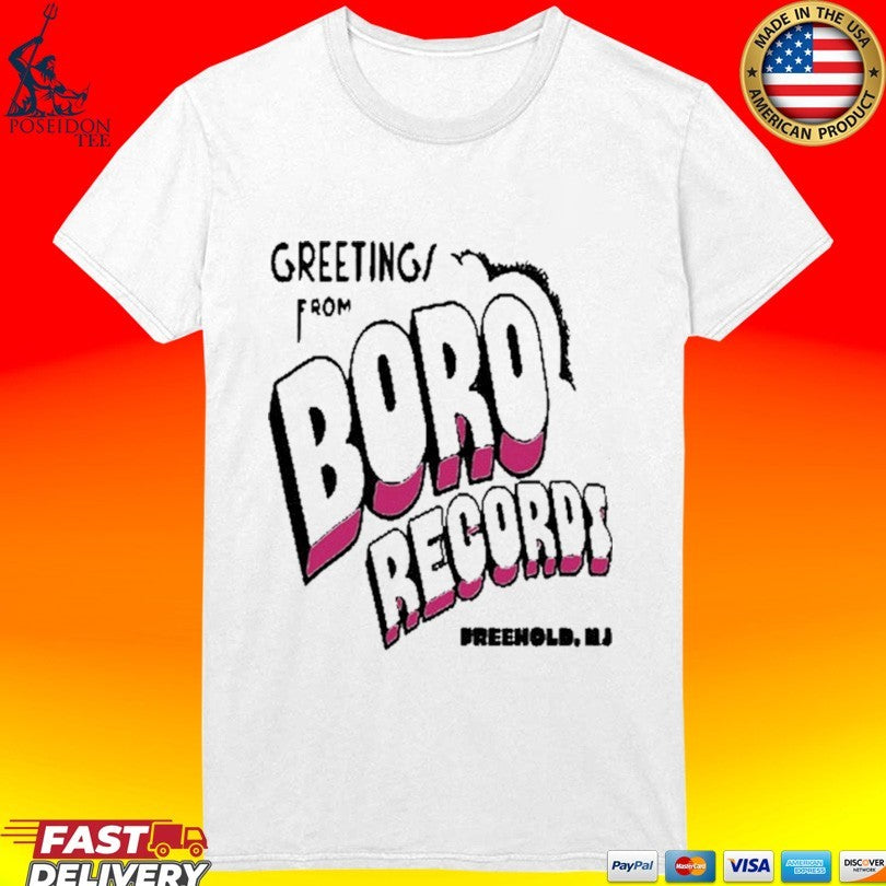 Greetings From Boro Records Unisex
