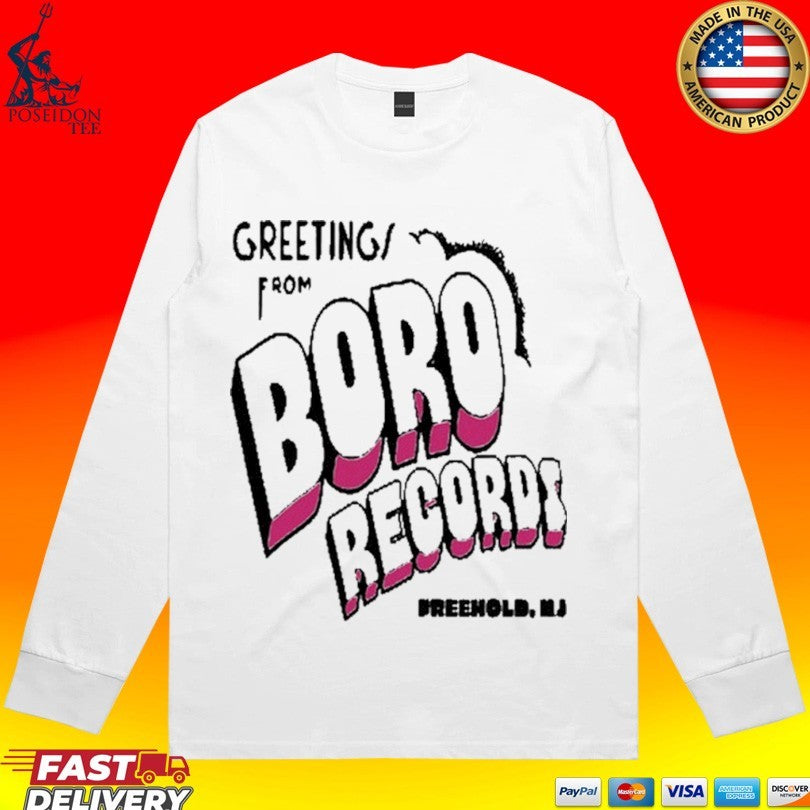 Greetings From Boro Records Unisex