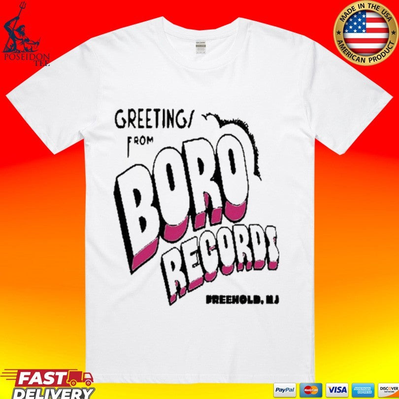 Greetings From Boro Records Unisex