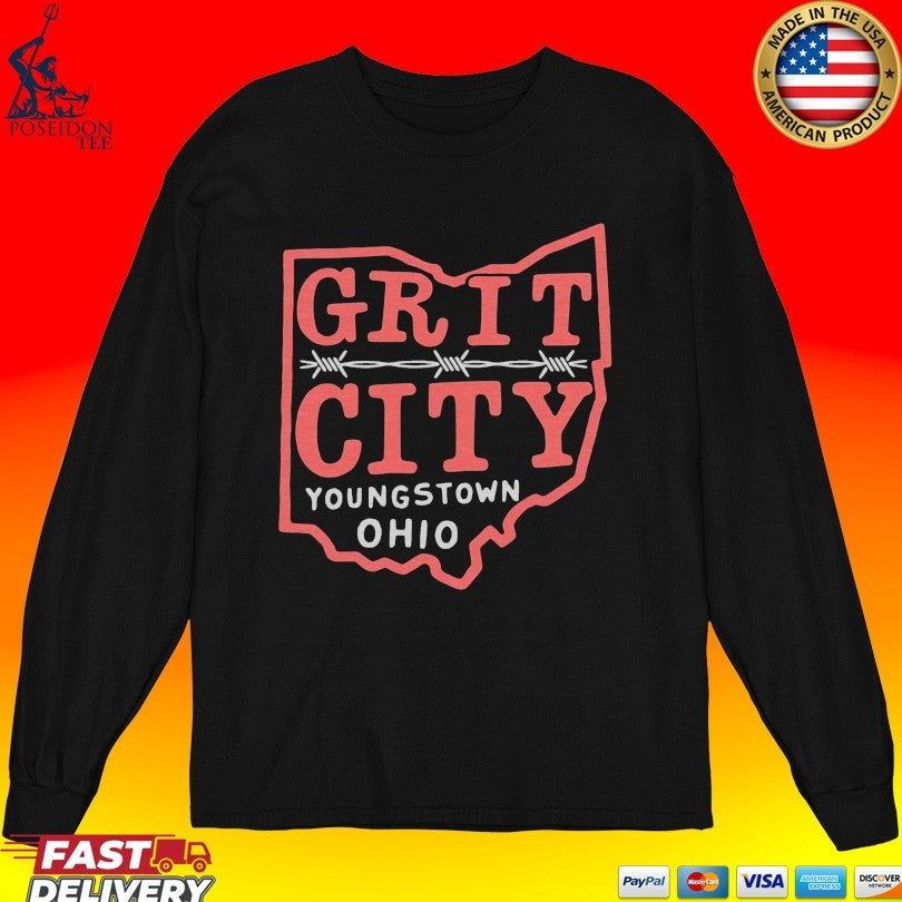 Grit City Youngstown Ohio Unisex
