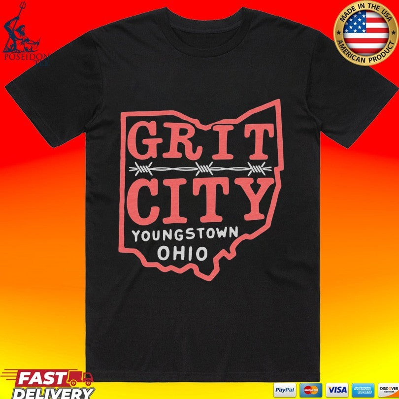 Grit City Youngstown Ohio Unisex