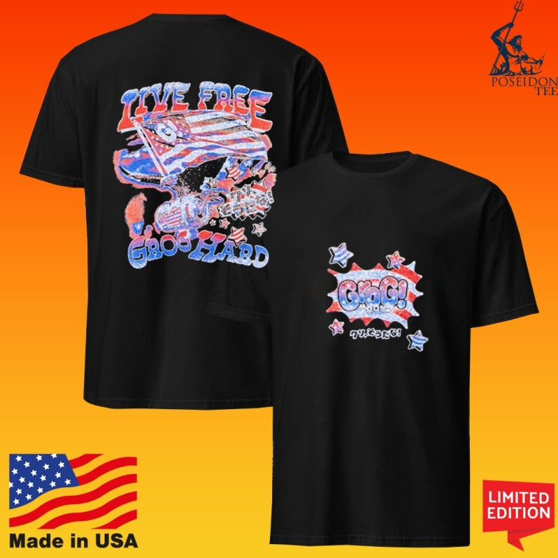 Grog Hard Live Free Tour Unisex
