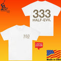 Half Evil 333 Faded Sand Logo Unisex