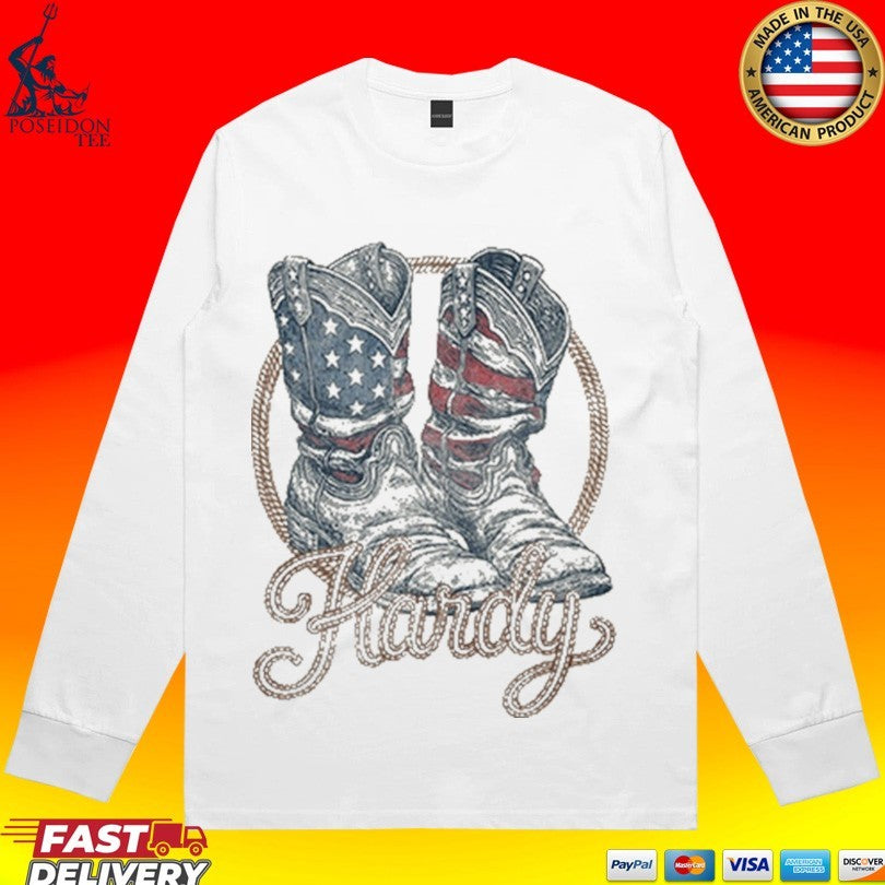 Hardy Boots Americana Ringer Unisex