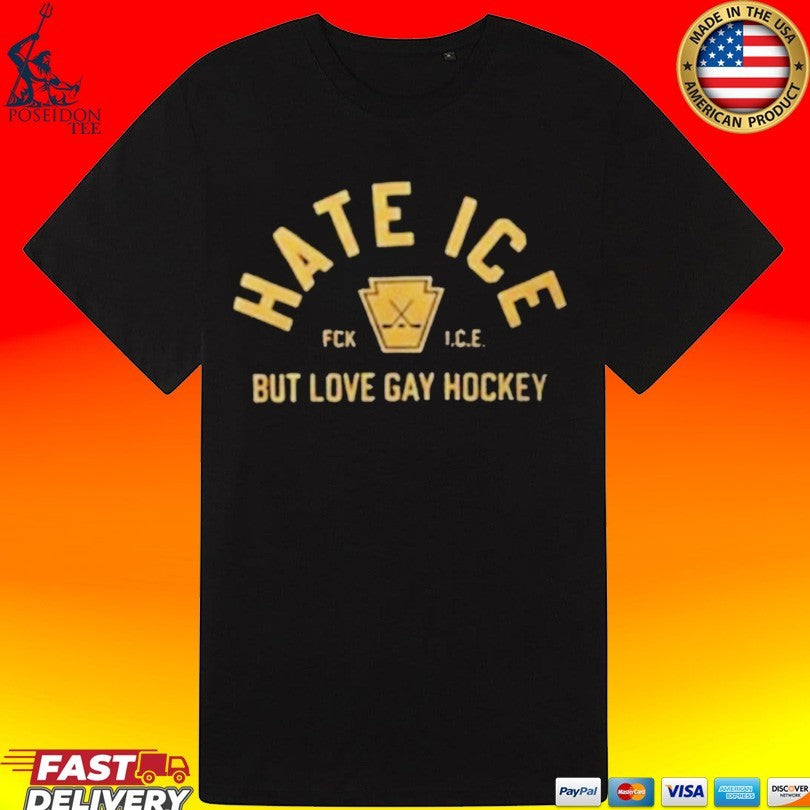 Hate Ice But Love Gay Hockey Unisex