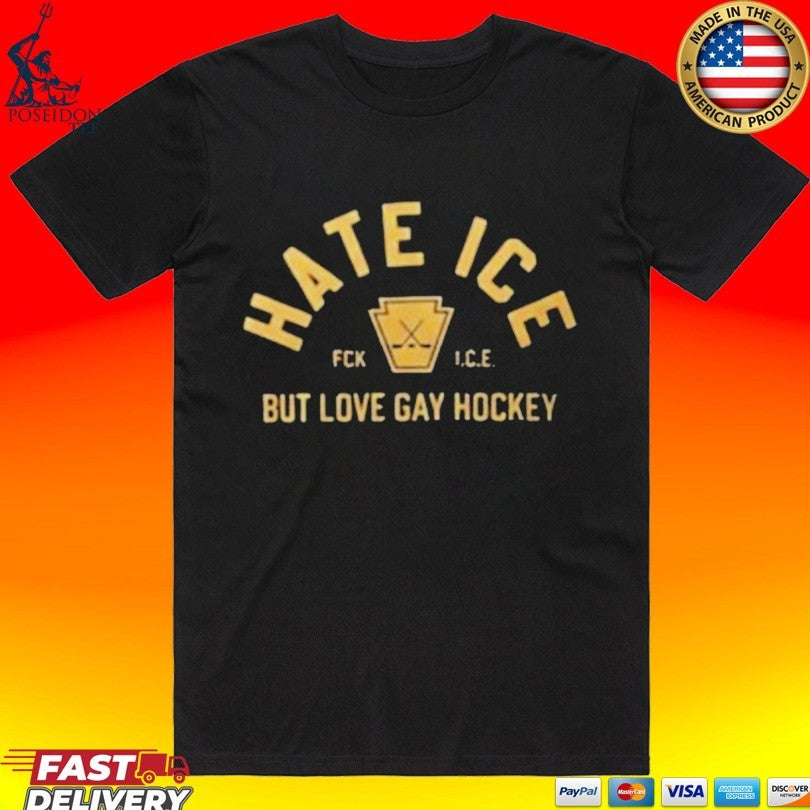 Hate Ice But Love Gay Hockey Unisex