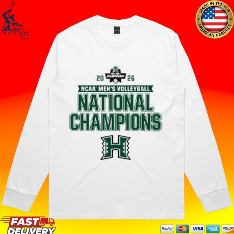 Hawaii Rainbow Warriors 2026 NCAA Volleyball National Champions Unisex