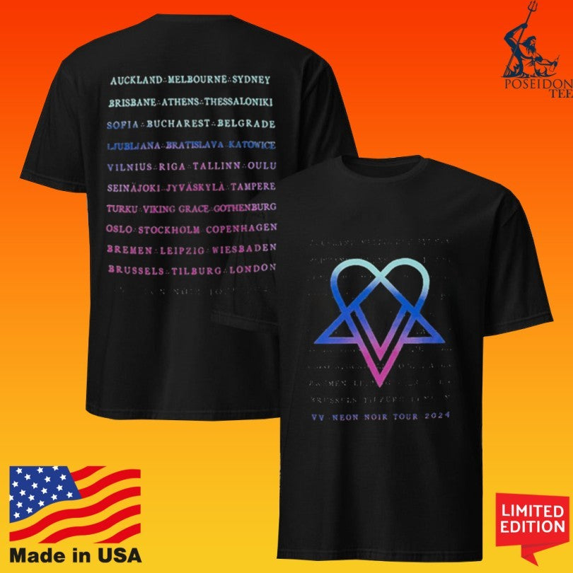 Heartagram Vv 2024 Tour Dateback Unisex