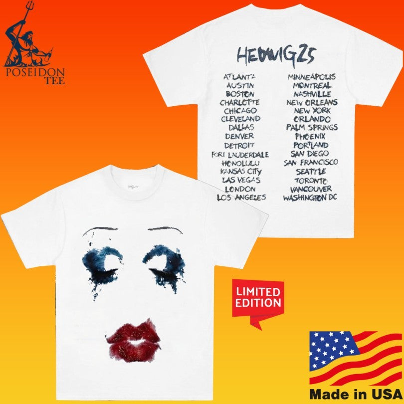 Hedwig And The Angry Inch 25th Anniversary Fashion Blue Unisex