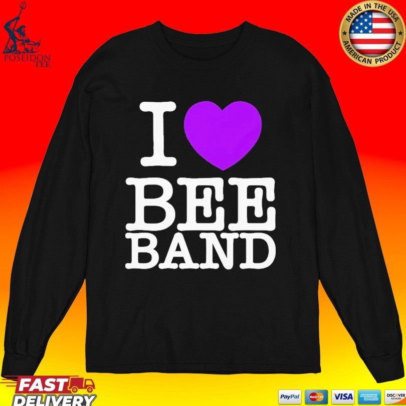 Honey Revenge I Love Bee Band Unisex